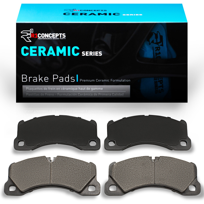 Volkswagen Touareg Brake Pads - Front - R1 Concepts - Ceramic - `08-`26